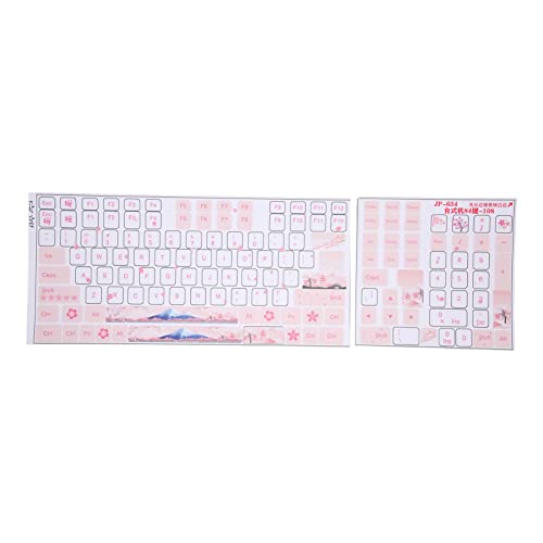 Pegatinas universales para teclado de computadora de escritorio miniatura 7