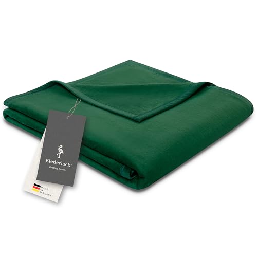 biederlack® Flauschige Kuscheldecke Pure Cotton I Made in Germany I...