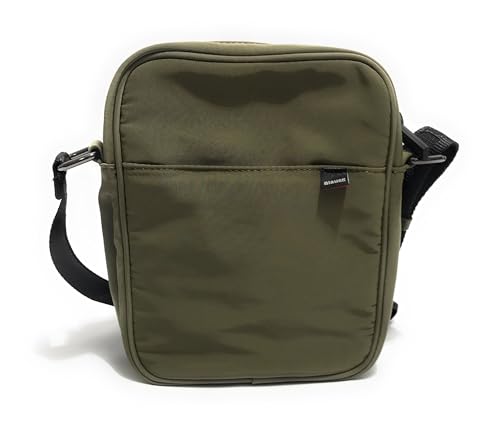 Borsa uomo Blauer a tracolla bicolore robuste bleu et vert militaire