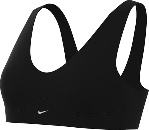 DX0027-010 W NK ALATE Seamless Bra Reggiseno Sportivo Dust Taglia L donna