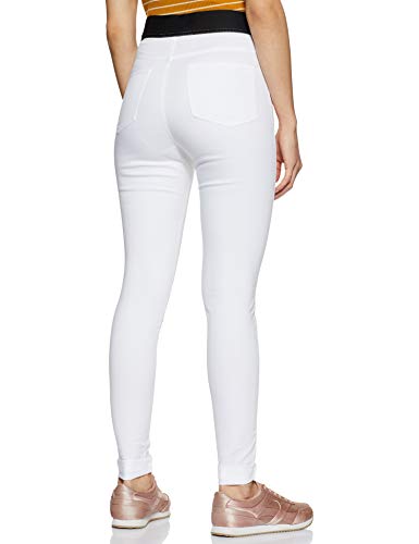Image of Marks & Spencer Womens Light Wash High Rise Relaxed Fit Jeans