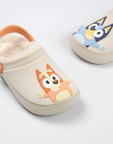 Image of Bluey Clogs for Kids Slip On Footwear with Puppy Novelty Charms | Options | Slippers Sandals Sliders with Adjustable Strap