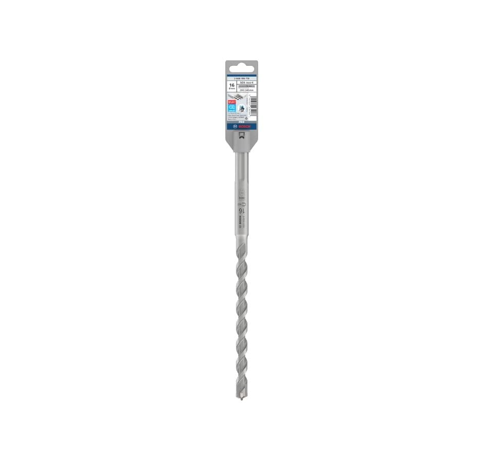 Bosch 1x PRO SDS max-4 Kırıcı Delici Delme Ucu (Donatılı Beton, Beton Bina Bloku, Ø 16,00 mm, Professional Aksesuar Kırıcı Delici)