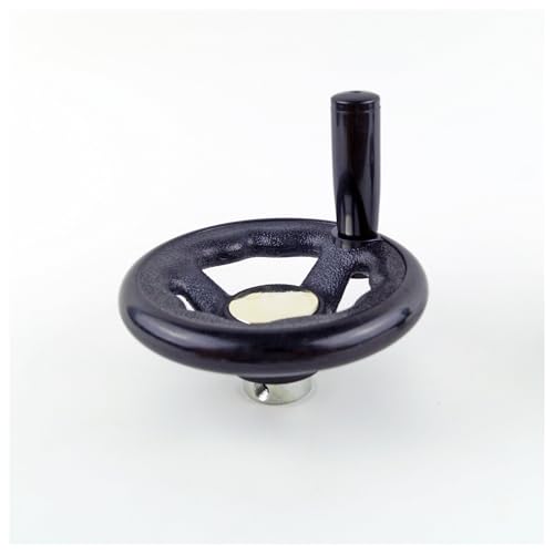 Volant en nylon 10 mm avec poignée de retrait M6_100MM pour axe rotatif mécanique
