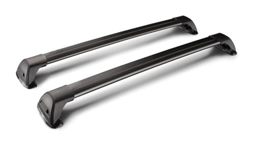 Para Serie 5 F10 Sedán 4 Puertas 2010-2017 Barras Portaequipajes Techo Con Cerradura Cinturón Barras Portaequipajes Superiores Rieles Transversales