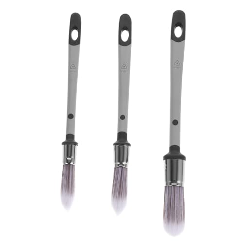 TEHAUX 3 Stück Teiliges Öl pinselset mit Holzgriff Ergonomisch Geformt für Präzises Malen Langlebige Borsten Vielseitig Einsetzbar für Wand Ölfarben für Ecken und Kanten bei TEHAUX 3 Stück Teiliges Öl pinselset mit Holzgriff Ergonomisch Geformt für Präzises Malen Langlebige Borsten Vielseitig Einsetzbar für Wand Ölfarben für Ecken und Kanten bei