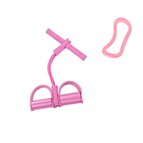 YIZHEN 4-Tubes Natural Latex Sit-up Fitness Equipment Foot Pedal Leg Trainer & Yoga Ring Support Mas YIZHEN 4-Tubes Natural Latex Sit-up Fitness Equipment Foot Pedal Leg Trainer & Yoga Ring Support Mas