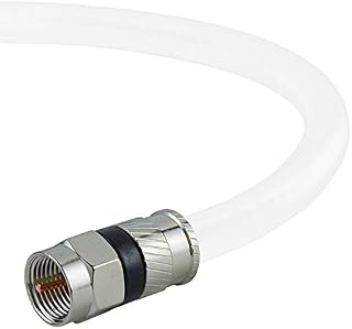 Mediabridge Coaxial Cable (50 Feet) with F-Male Connectors - Ultra Series - Tri-Shielded