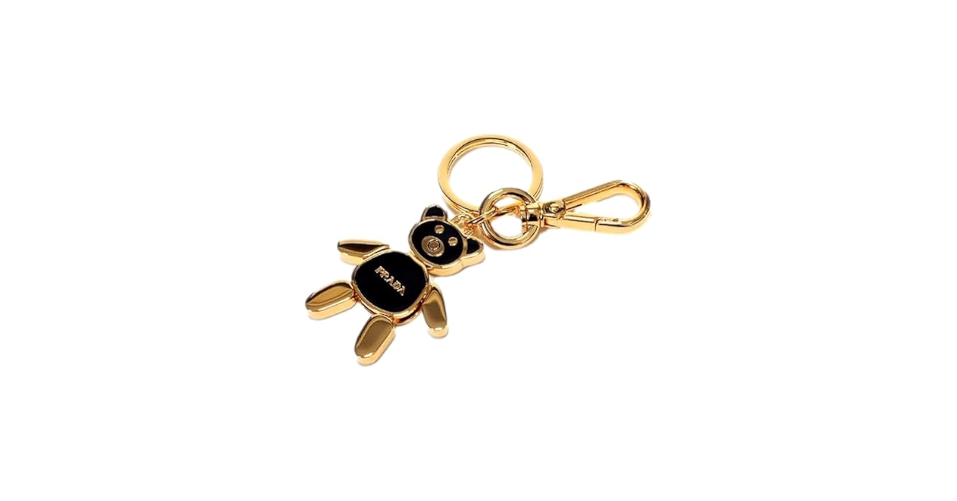 PRADA テディベアキーホルダー ブラック・ゴールド 三越伊勢丹 | PRADA/プラダ_Women通販 | ベア トリック【送料