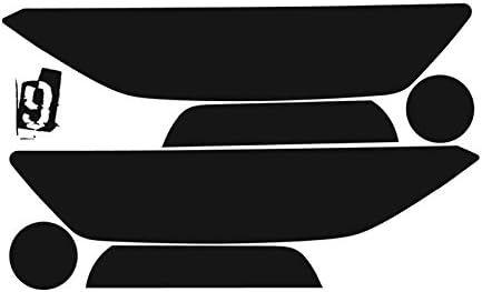 Subject 9 - Fits: Mustang Pre-Cut Vinyl Overlay Headlight Plus Tint (2015 2016 2017) Dark