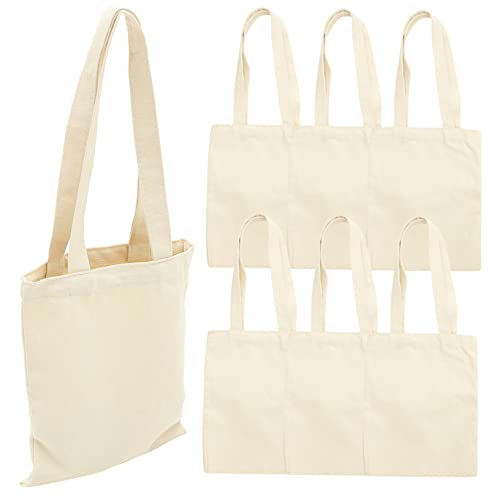 6 bolsas de lona en , bolsas de mano lisas, bolsas de sublimación de lona, bolsas en , bolsas de hombro, bolsas de tela de compras, bolsas de sublimación con cremallera, paquete