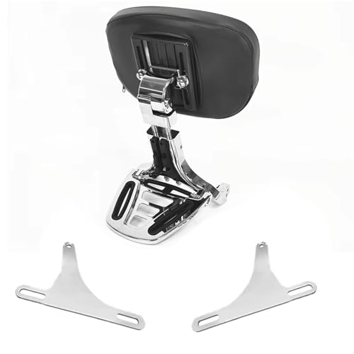 Dosseret passager pliable Dyna avec sissy bar amovible confort moto