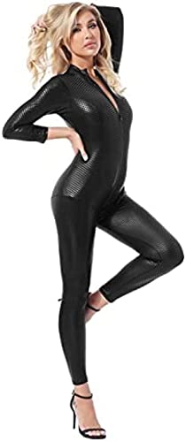 �t�F�C�N���U�[�{�f�B�X�[�c�����t�F�C�N���U�[�L���b�g�X�[�c�W�����v�X�[�c�����Z�N�V�[Wetlook,Black_karo,�傫��