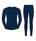 odlo shop österreich Hält dich warm Odlo Herren Active Warm Eco Anzug, diving navy, L