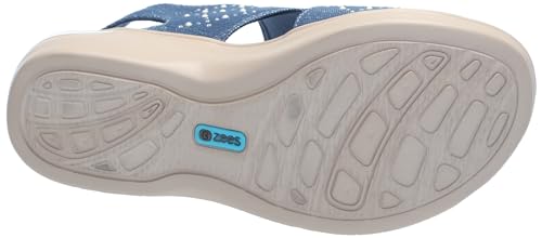 LifeStride Women's Destiny Bright Slingback Casual Sandal Heeled4