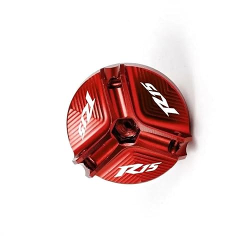 Tapa Llenado Aceite Motor CNC que protege y sella tu Yamaha YZF-R15 V3 V4 Rosso