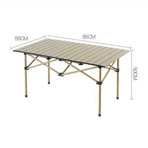 Table de camping 6 chaises à grande capacité de charge avec sac de transport durable - 3