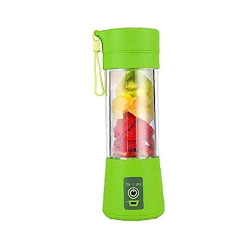 Blender USB Aufladbare Elektrische Obst Entsafter Für Smoothies Und Shakes 3D Sechs Blades 380ml Für Superb Grün Misch
