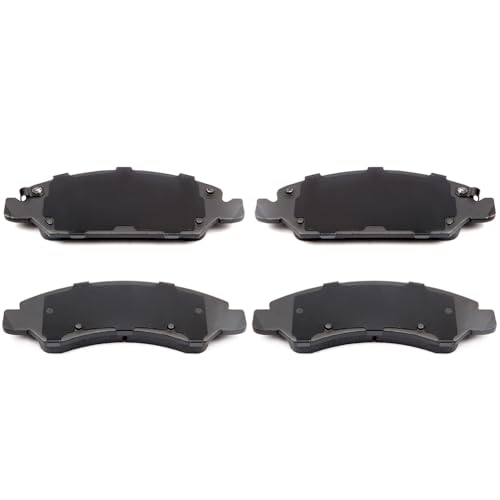 Image of CCIYU Front D1363 Disc Brake Pad Set Fit For Cadillac For Escalade 2008-2020,For Escalade ESV 2008-2020,For Escalade EXT 2008-2013,For XTS 2013-2019,For Chevy For Avalanche 2008-2013, Brake Pads 4PCS