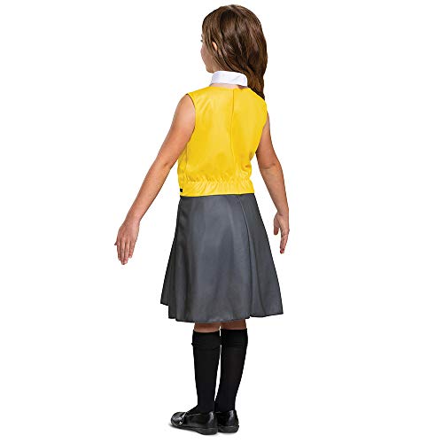 Image of Harry Potter Dress, Official Hogwarts Wizarding World Costume Outfit, Classic Kids Size Dress with Collar and Tie