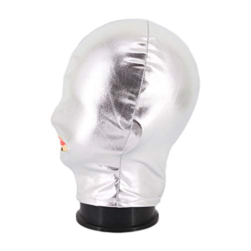 Image of Metallic Cycling Face Neck Mask Hat Ultra Balaclava Hood