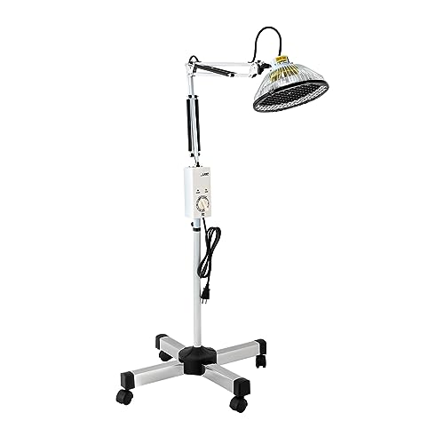 Image of JOMCYDM Heat Lamp TDP Heat Therapy Infrared Lamp 250W for Body Pain Relief Device for Body Face