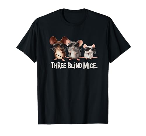 Three Blind Mice Nursery Rhyme T-Shirt