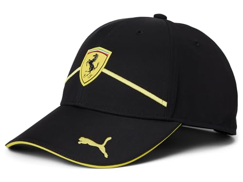 Casquette Puma Scuderia Ferrari Race Baseball Mixte Noire Ajustable Sport