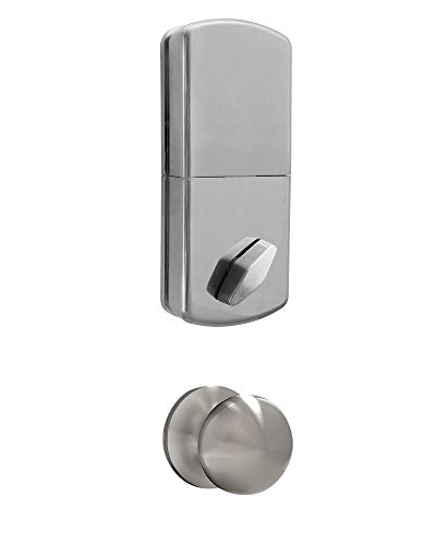 Milocks Dfk-02Sn Electronic Touchpad Entry Keyless Deadbolt And Passage Knob Combo, Satin Nickel #TOP1