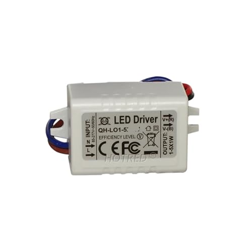 Pilote LED 300mA 1W-20W avec boîtier externe à courant constant stable