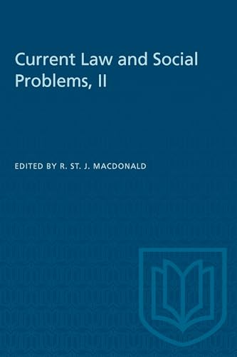 Current Law and Social Problems, II (Heritage)