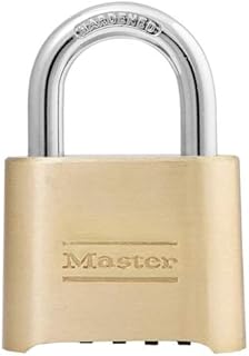 Master Lock 175, Combination Padlock Only (no Key is Included) (Pack of 12 pcs)