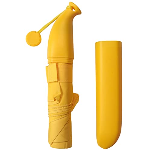 Pqahffowr Ombrellone di Banana Giallo Ombrello di Banana paravento