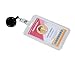 Juvale Badge Reel - 100 Pack, Black, 26.5-Inch Nylon Cord - Retractable Badge Holder Clip & ID Card & Name Tag Holder - Nurse & Teacher Lanyards