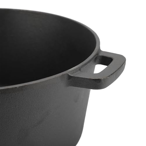 VELATEMOR Gusseisen-Pfannenset, Robustes, Professionelles Bratpfannen-Kochgeschirrset, 10-Zoll-Pfanne mit Zwei Haltegriffen für die Küche zu Hause Im Restaurant 9 VELATEMOR Gusseisen-Pfannenset, Robustes, Professionelles Bratpfannen-Kochgeschirrset, 10-Zoll-Pfanne mit Zwei Haltegriffen für die Küche zu Hause Im Restaurant