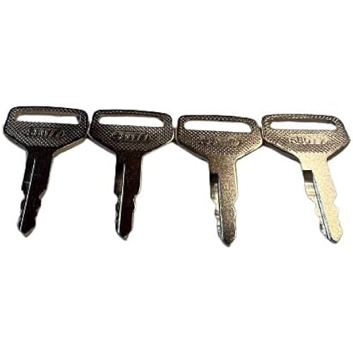 4 Pack 84# S8077 Keys for Kubota L and M Series Kubota RTV1100 M4900 Tractor 36919-75190