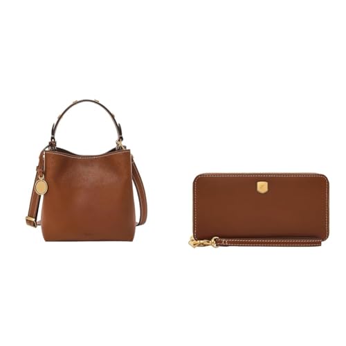 Sac en cuir marron Fossil Jessie : résolvez votre manque de rangement chic