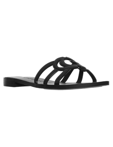 Guess Women's Elyho Sandal, Black 001, 10
