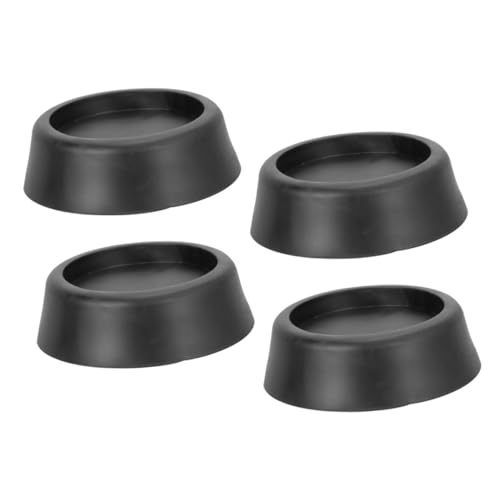 SHINEOFI 4piezas Almohadillas para Pies De Lavadora Base Antideslizante De TPR Elevadores De Patas para Muebles Almohadillas Antivibración para Lavadora para Instalación De