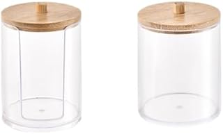 Organizador de hisopos y almohadillas de algo...