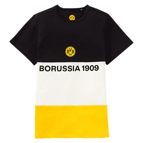 BVB Borussia Dortmund Colorblock T-Shirt für Kinder,...