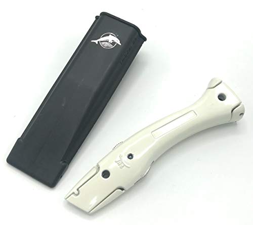 Delfino Bianco Delfino Delfino Coltello per moquette, strumento professionale con fondina