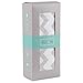 Ely's & Co. Patent Pending Waterproof Plush Change Pad Cover 100% Cotton, no Need for Changing Pad Liner (Grey Chevron)