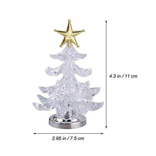 OSALADI 2pcs Tabletop LED Christmas Trees - Image 4