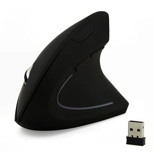 Ratón vertical ergonómico ideal para largas jornadas en el portátil
