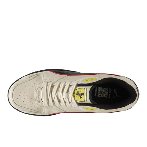 Image of PUMA Mens Scuderia Ferrari Rbd Break Low Lace Up Sneakers Shoes Casual - White