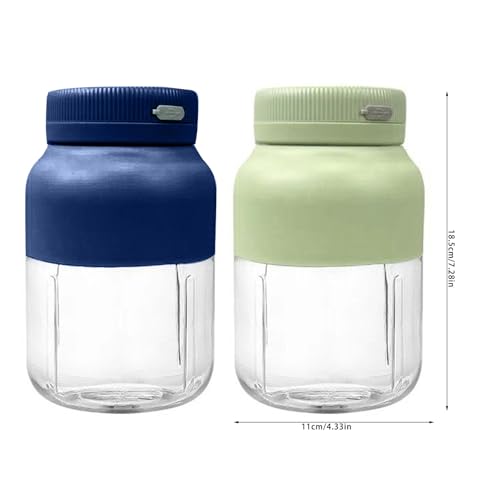 Glace mal pilée ? Découvrez le blender transportable 1300 ml à concassage - 6