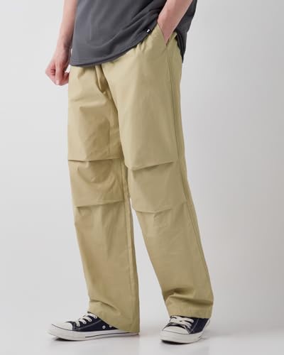 Image of Bewakoof Men Mid Rise Relaxed Casual Pants