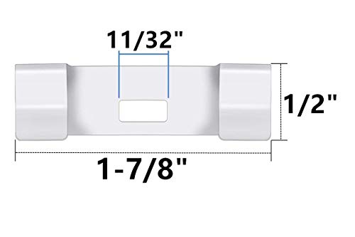 Vertical Blind Repair Vane Savers 12Pcs Blind Repair Clip Vertical Blind Repair Tabs, Window Blinds Replacement #TOP1
