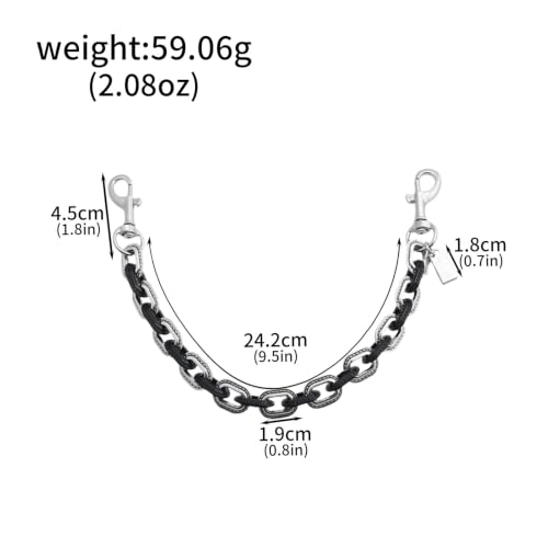 Image of Bag Purse Charm Extender Chain, Tote Handbags Strap Accessories